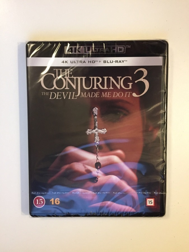 Conjuring 3 (4K Ultra HD + Blu-ray) 2021 (UUSI)