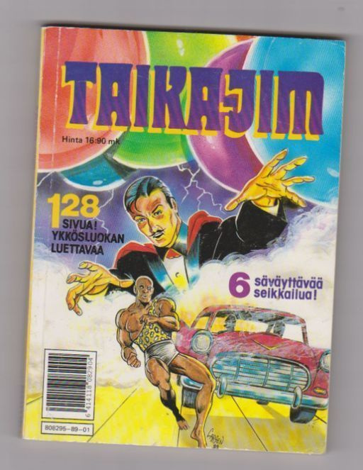 Taika-Jim  Seikkailuklassikot 1956-1960 Sarjakirja 1/1989