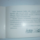 A. I. Virtanen - Nobel-palkittu, kiitoskortti 1965 - pikkukuva 2