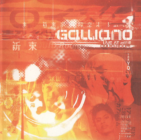 Galliano - Live At The Liquid Room (Tokyo) CD Promo