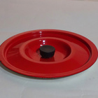 Finel kattilankansi 20 cm punainen - pikkukuva 1