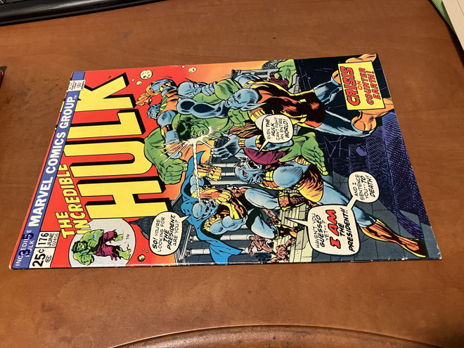 MARVEL HULK 176/1974 HYVÄ