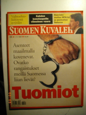 Suomen Kuvalehti Nro 45/1997 (13.3)