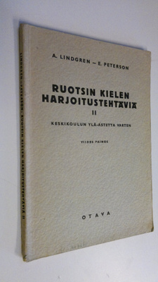Anna Lindgren : Ruotsinkielen harjoitustehtäviä 2, Keskik...