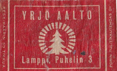 Lamppi, Yrjö Aalto   b509