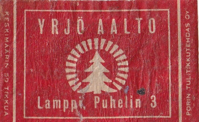 Lamppi, Yrjö Aalto   b509