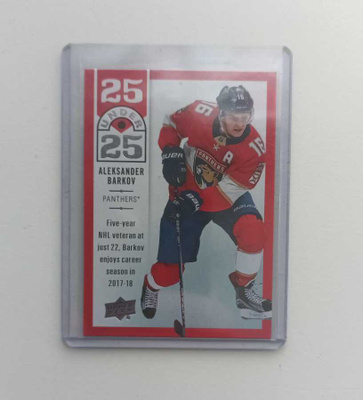 18-19 Upper Deck - Aleksander Barkov 25 Under 25