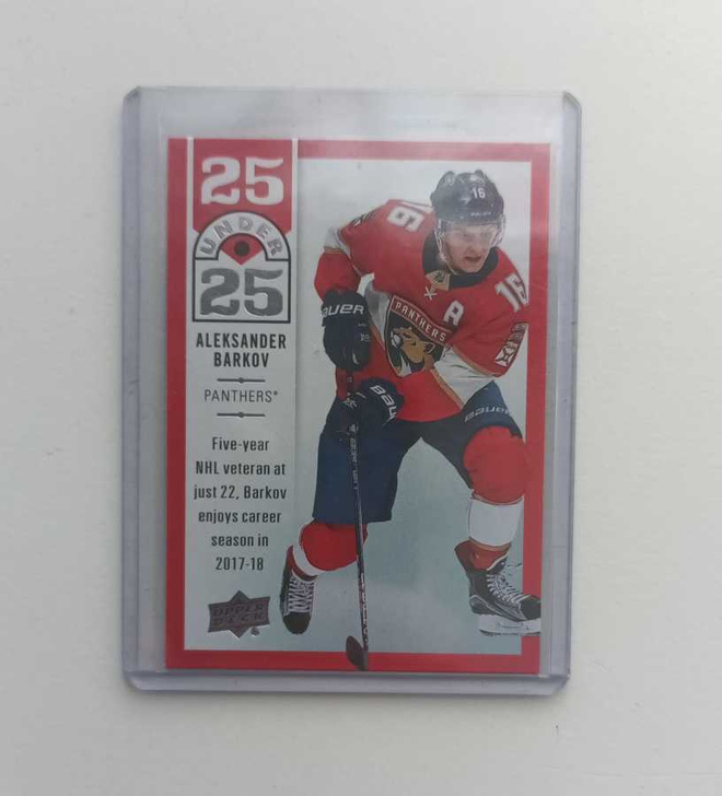 18-19 Upper Deck - Aleksander Barkov 25 Under 25