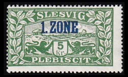 Slesvig 27 ** Maisema 1. Zone 5 Kr (1920)