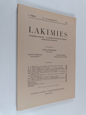 Lakimies 1955 - 8. vihko