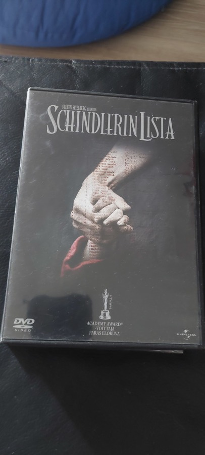 SCHINDLERIN LISTA  DVD SUOMI KANNET