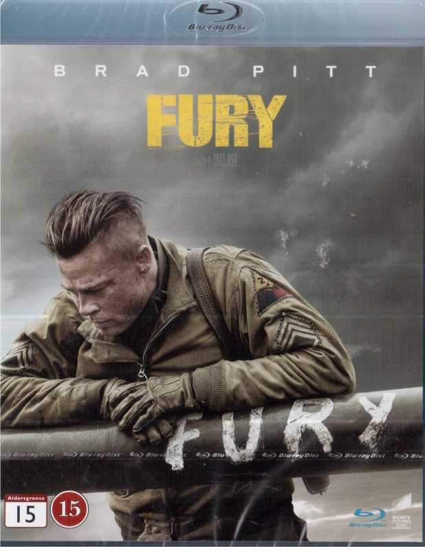 FURY blu-ray (UUSI MUOVISSA)