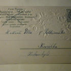 1000 tervehdystä, runo, kukkia ja kohopainoa p. 1900-l. alku - pikkukuva 2