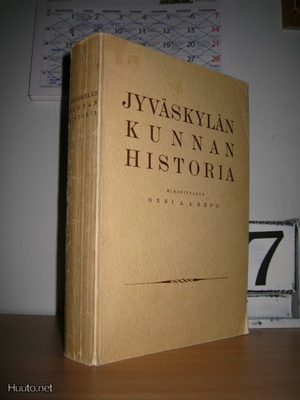 Onni A. A. Repo: Jyväskylän kunnan historia 1.p. 1937