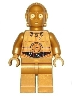 Lego Figuuri - C-3PO ( Star Wars ) 2012
