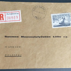 Kirjattu kirje KUIVANIEMI as. - Helsinki/KALLIO 1964 - pikkukuva 1
