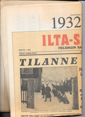Ilta-Sanomat - N: 1 / 1932 ( julk 1992)