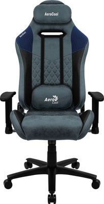 Aerocool DUKE AeroSuede Universal gaming chair Black,Blue