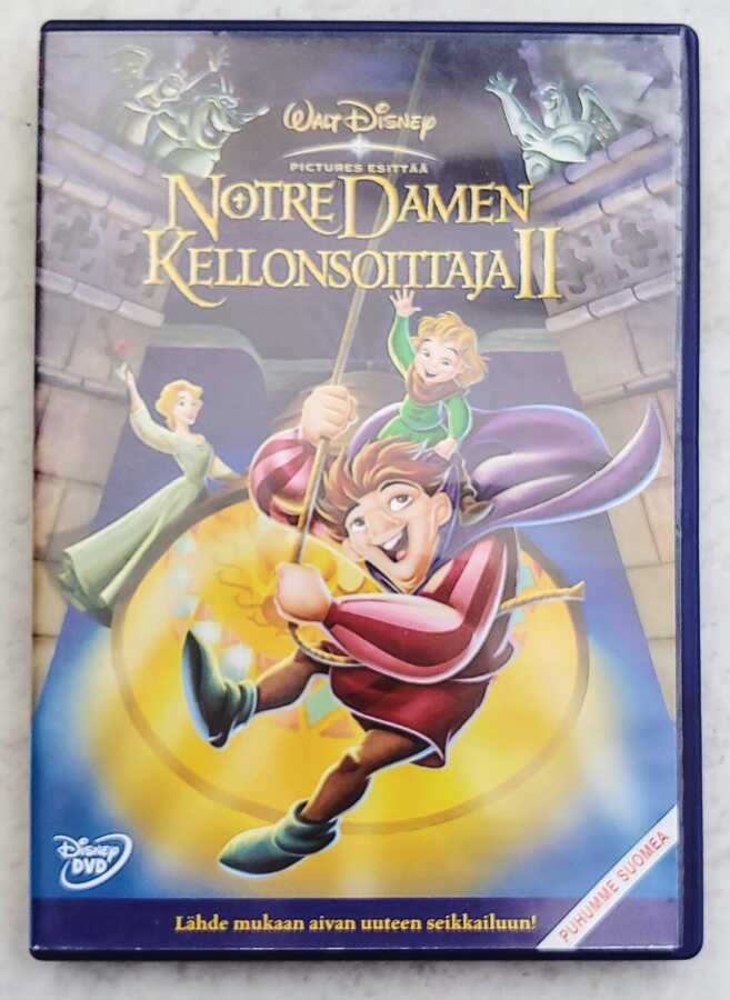 Disney: NOTRE DAMEN KELLONSOITTAJA II – Suomalainen DVD 2002