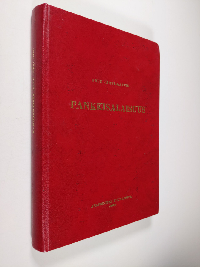 Urpo Järvi-Laturi : Pankkisalaisuus (signeerattu)