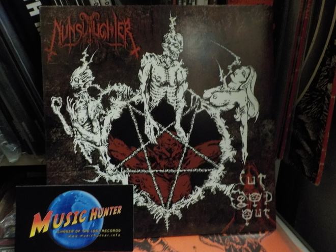 NUNSLAUGHTER / HAEMORRHAGE - CUT GOD OUT UUSI 7"+