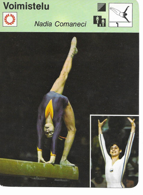 Concert Hall 1977-78 Nadia Comaneci Voimistelu (2 korttia)