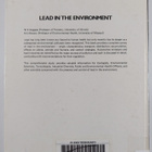 Lead in the environment - pikkukuva 2