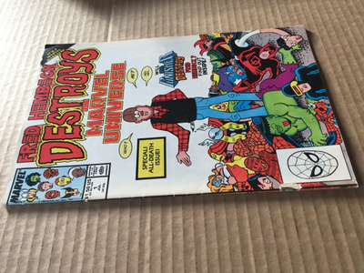 MARVEL FRED HEMBECK DESTROYS 1/1989 HYVÄ