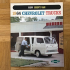 Esite Chevrolet Trucks Chevy Van 1964, GM USA - pikkukuva 1