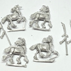 WHFB - 4kpl Chaos Beastmen Centigors [B35] - pikkukuva 3