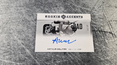 Arthur Kaliyev 2020-21 Ultimate Rookie Accents
