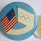 VANHA Merkki USA Olympia 1984 Los Angeles ISO KOMEA Messinki - pikkukuva 1