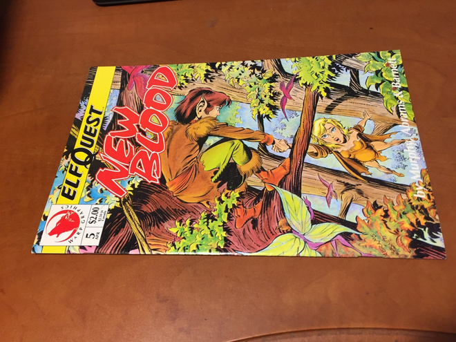 ELFQUEST NEW BLOOD 5/1993 HYVÄ