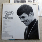 LEONARD NIMOY: The Way I Feel LP (1968 USA) - pikkukuva 2