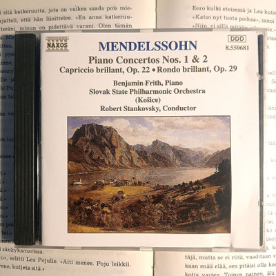 Mendelssohn, Frith - Piano Concertos Nos. 1 & 2... (CD)