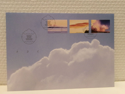 FDC- ensipäiväkuori - Pilviä - 2012