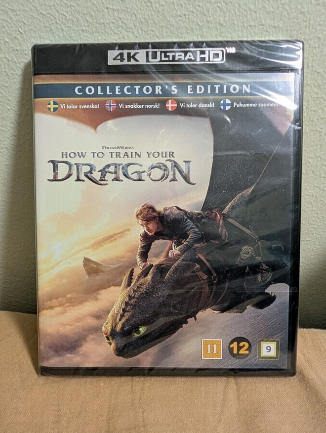 HOW TO TRAIN YOUR DRAGON (4K ULTRA HD) *UUSI*
