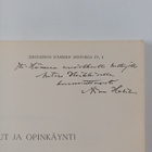 Aimo Halila : Koulut ja opinkäynti (signeerattu, tekijän ... - pikkukuva 2