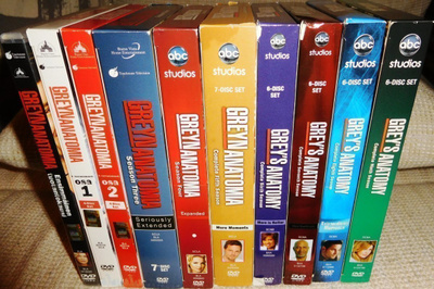 Greyn anatomia kausi 1-9 [53x DVD]