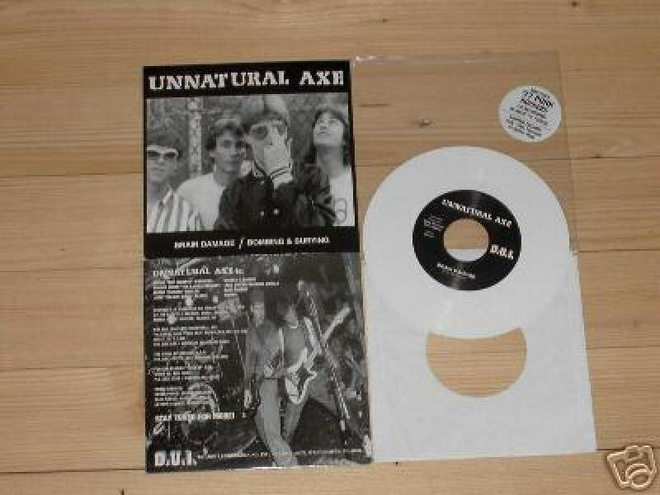 UNNATURAL AXE brain damage 45 CV/1000 oRiGiNaL KBD