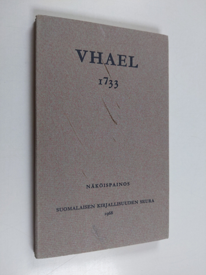 Bartholdus Gabrielis Vhael : Grammatica Fennica