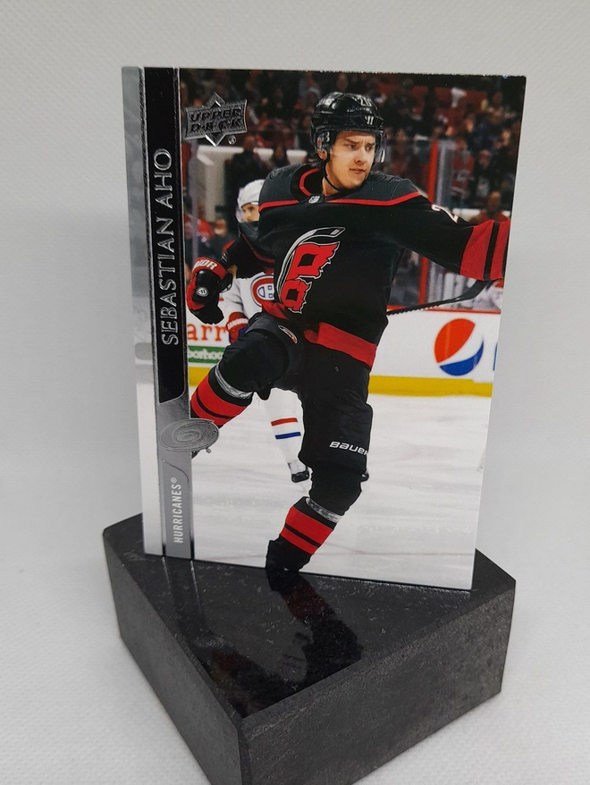 Sebastian Aho, Carolina, Upper Deck keräilykortti