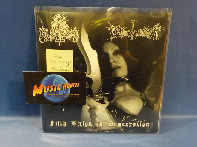 ANAL BLASPHEMY / BLOODHAMER - FILTH UNION IN DESECRATION 7"