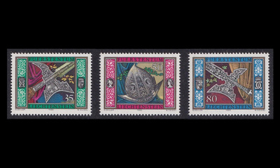 Liechtenstein 890-2 ** Vartioaseita (1985)