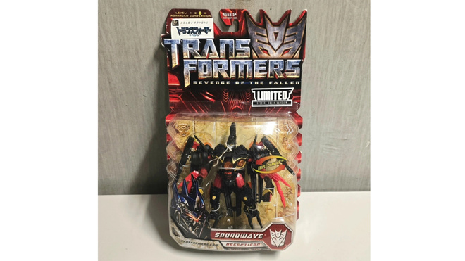 Transformers Revenge of the Fallen Soundwave Limited Edition