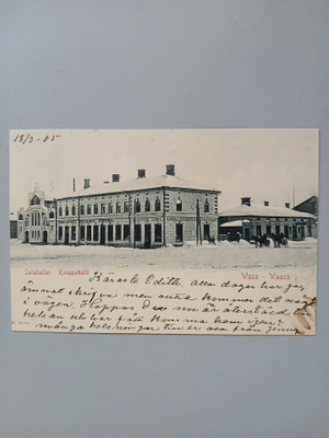 Vaasa kauppahalli v.1905