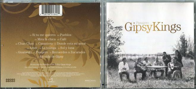 GIPSY KINGS . CD-LEVY . PASAJERO