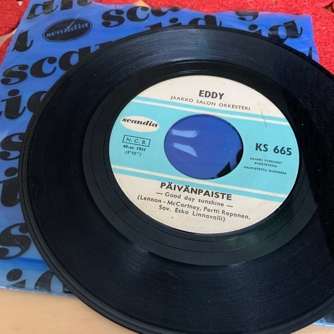 EDDY: Päivänpaiste * Ota vastaan * FIN 1966