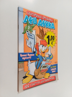 Aku Ankka 35 B/2010 : Lehtipoika-spesiaali