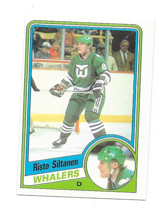 1984-85 OPC #78 Risto Siltanen Hartford Whalers